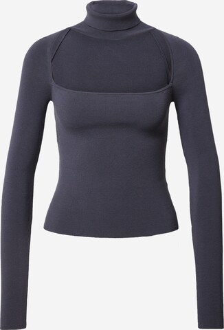 LeGer by Lena Gercke - Pullover 'Flores' em azul: frente