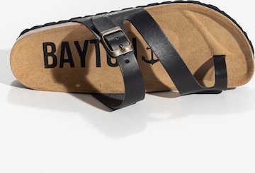 Bayton - Sapato aberto 'Biscaye' em preto