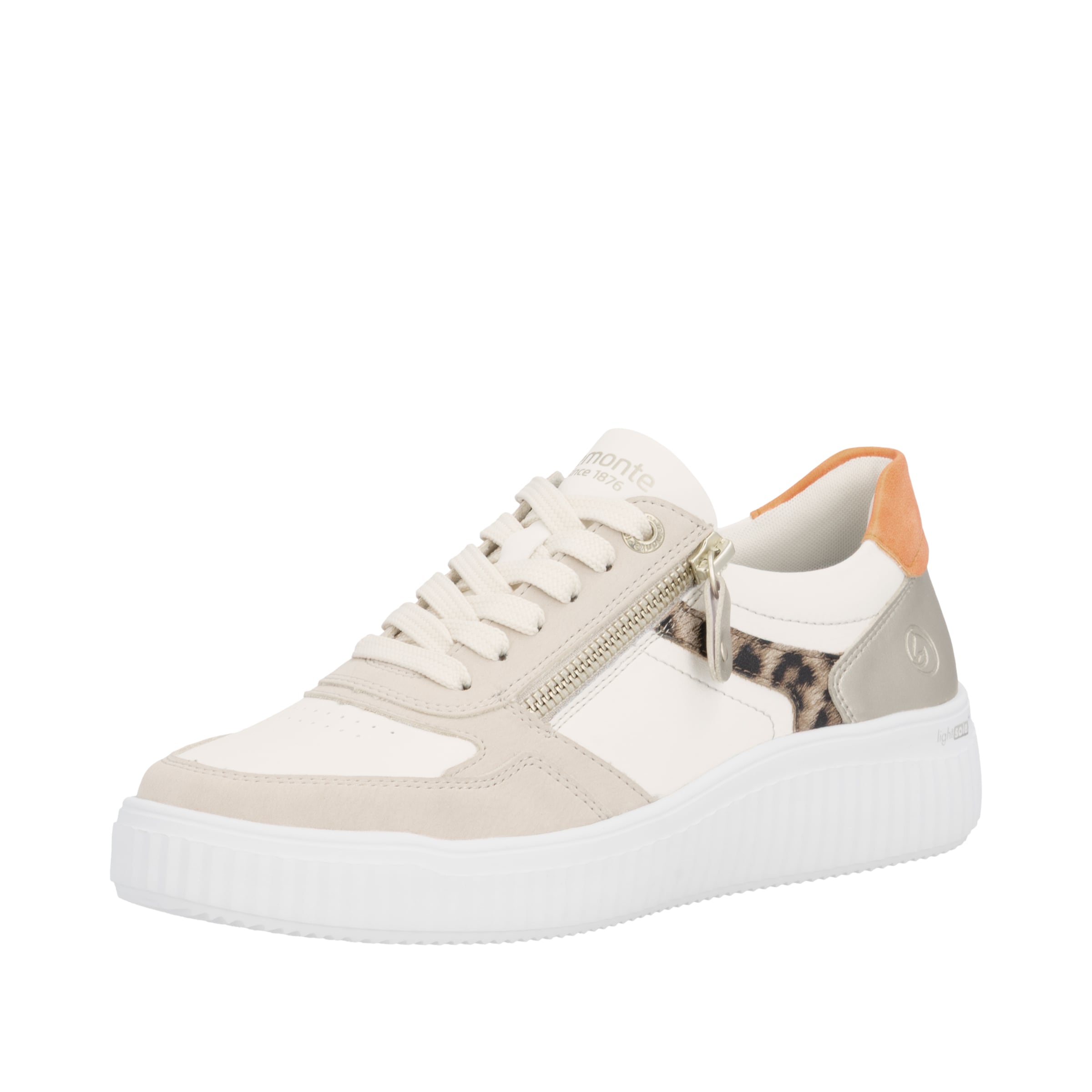 Sneaker bassa di REMONTE in beige: frontale