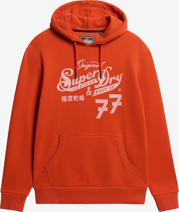 Superdry & Co Sweatshirt in Oranje: voorkant
