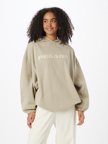 Pegador Sweatshirt 'LULEA' in Beige: voorkant