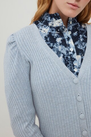 b.young Knit cardigan in Blue