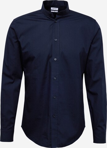 Slim fit Camicia di ESPRIT in blu: frontale