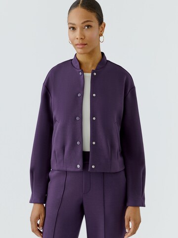 OUI Übergangsjacke in Lila: Vorderseite