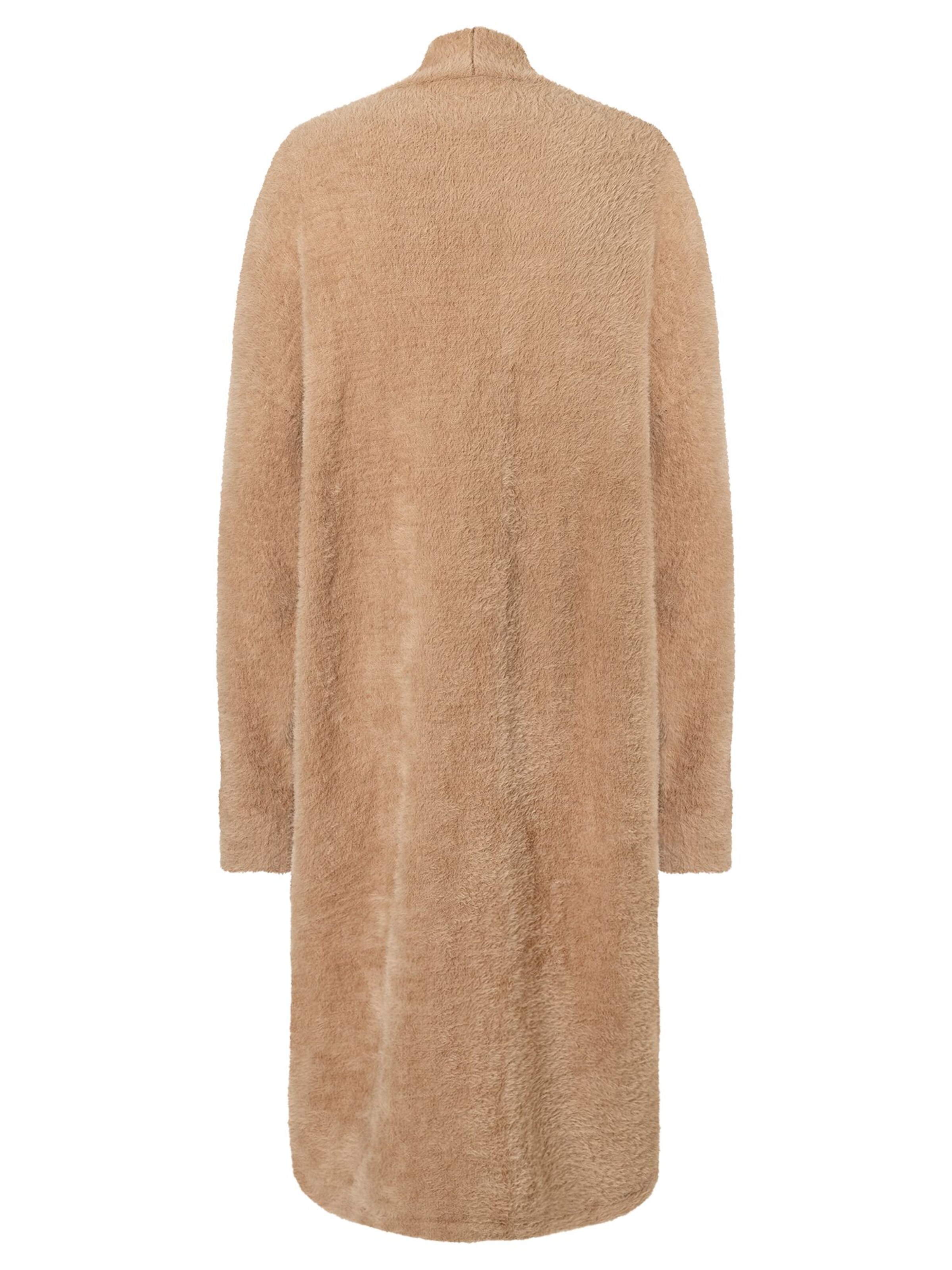 MORE & MORE Strickmantel in Beige