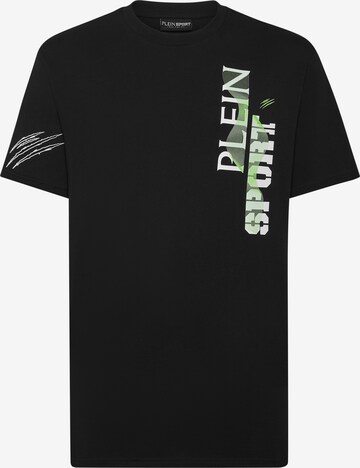 Plein Sport Shirt 'Wave' in Zwart: voorkant