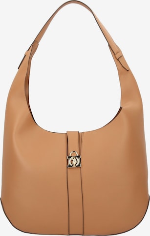 Sac bandoulière U.S. POLO ASSN. en marron : devant