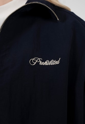 Veste mi-saison Prohibited en bleu