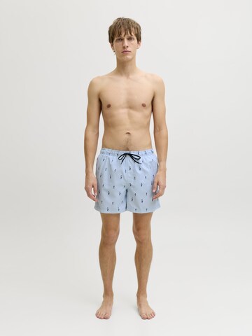 JJ Rebel Zwemshorts 'JREBHAWAII' in Blauw