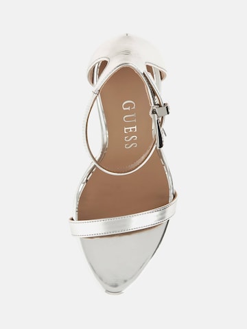 GUESS Strap Sandals in Silver