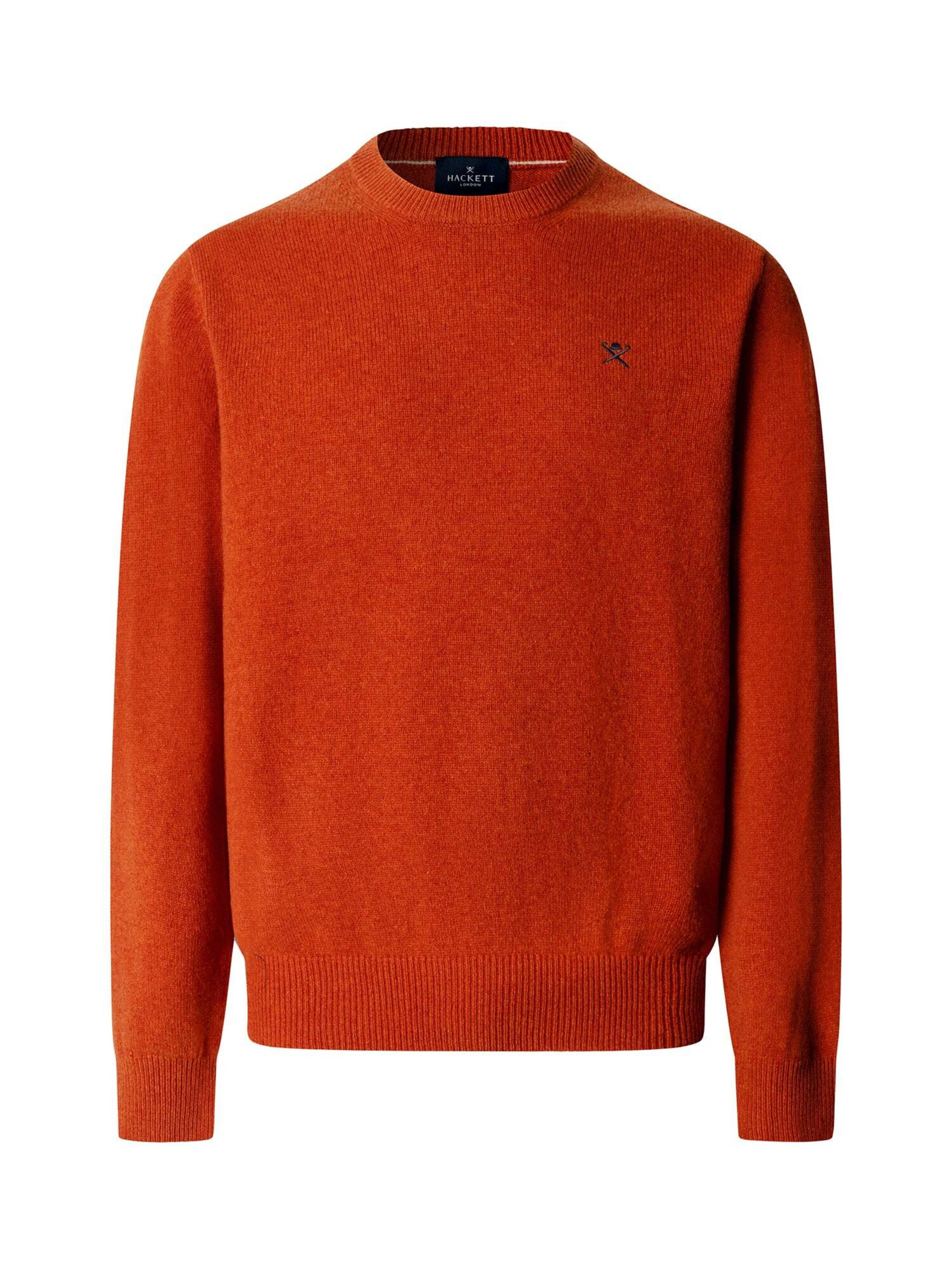 Hackett London Sweater in Orange: front