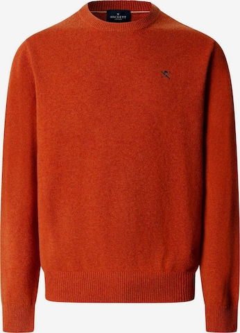 Hackett London Sweater in Orange: front