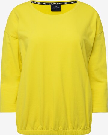 T-shirt LAURASØN en jaune : devant