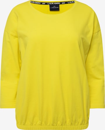 LAURASØN Shirt in Yellow: front