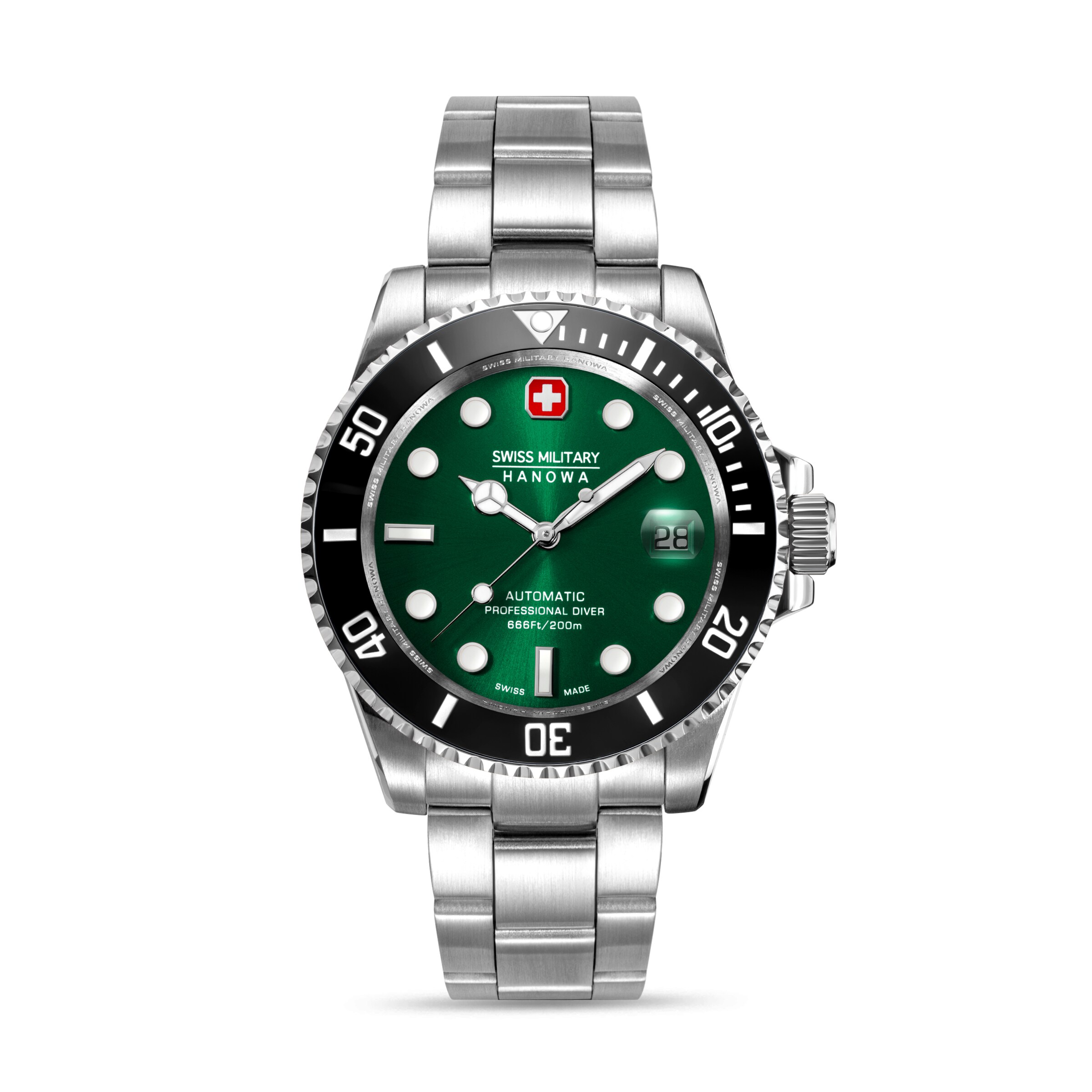 SWISS MILITARY HANOWA Analog watch in Silver: front