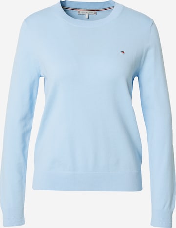 Pull-over TOMMY HILFIGER en bleu : devant
