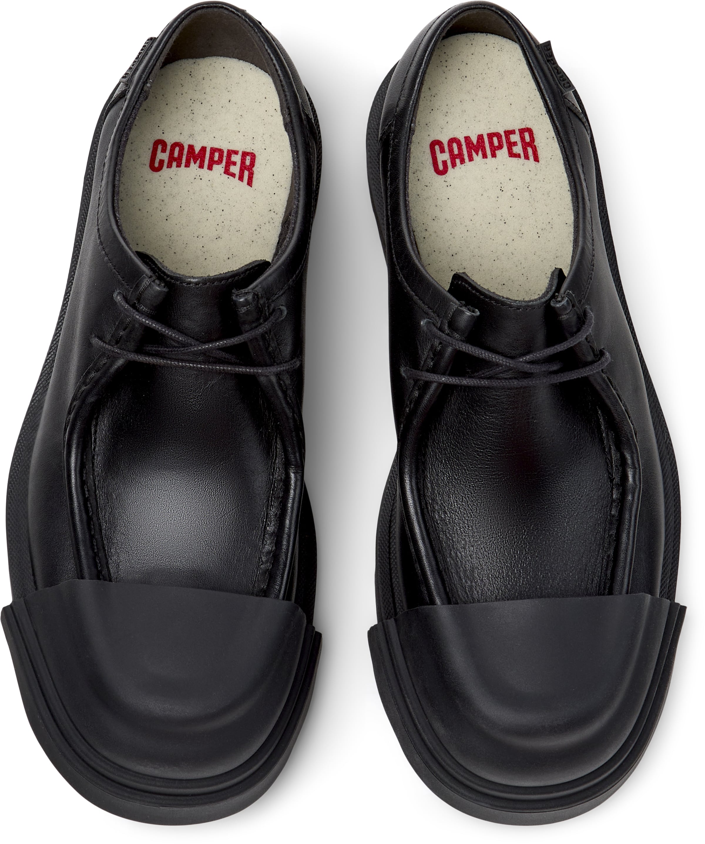 Scarpa stringata 'Junction' di CAMPER in nero