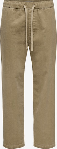 smėlio Only & Sons Kelnės 'ONSFADE': priekis