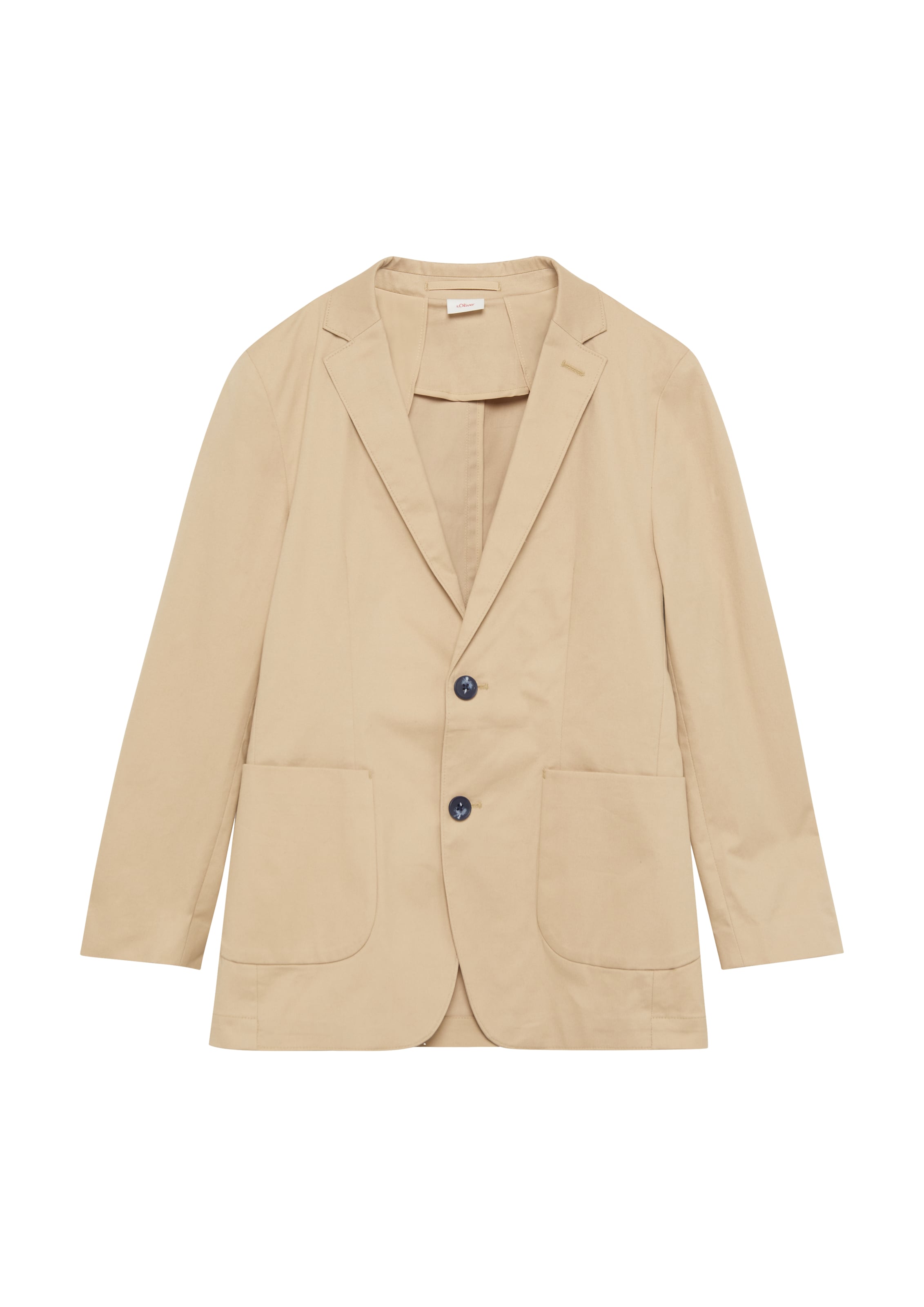 s.Oliver Sakko in Beige: Vorderseite