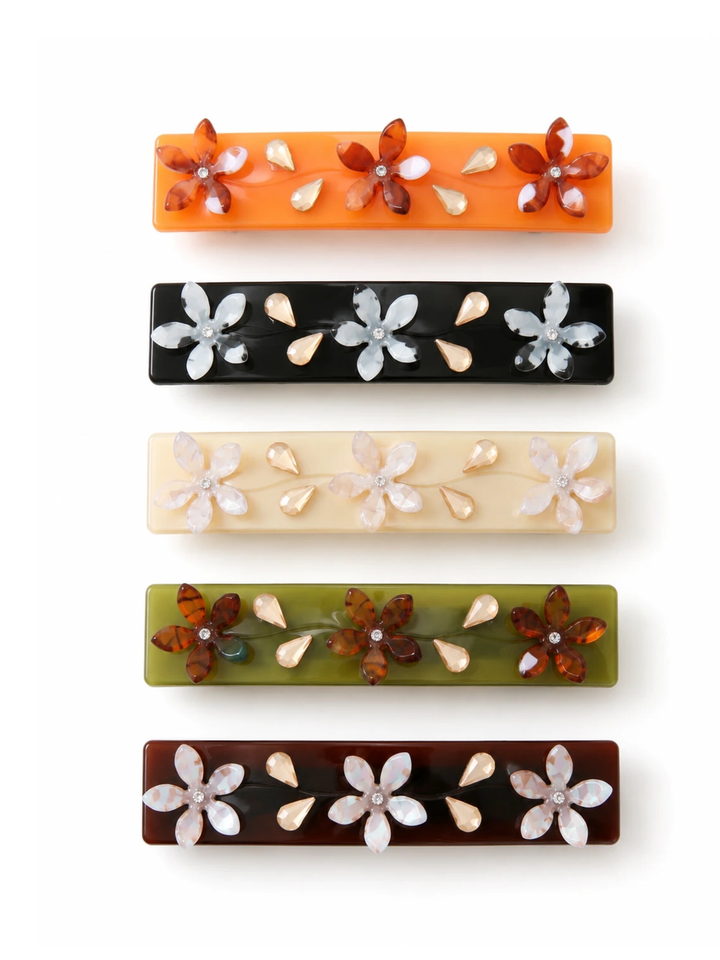 Emilie collection Haarsieraden 'Haarspeld' in Gemengde kleuren: voorkant
