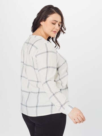 ABOUT YOU Curvy Blouse 'Ida' in Wit