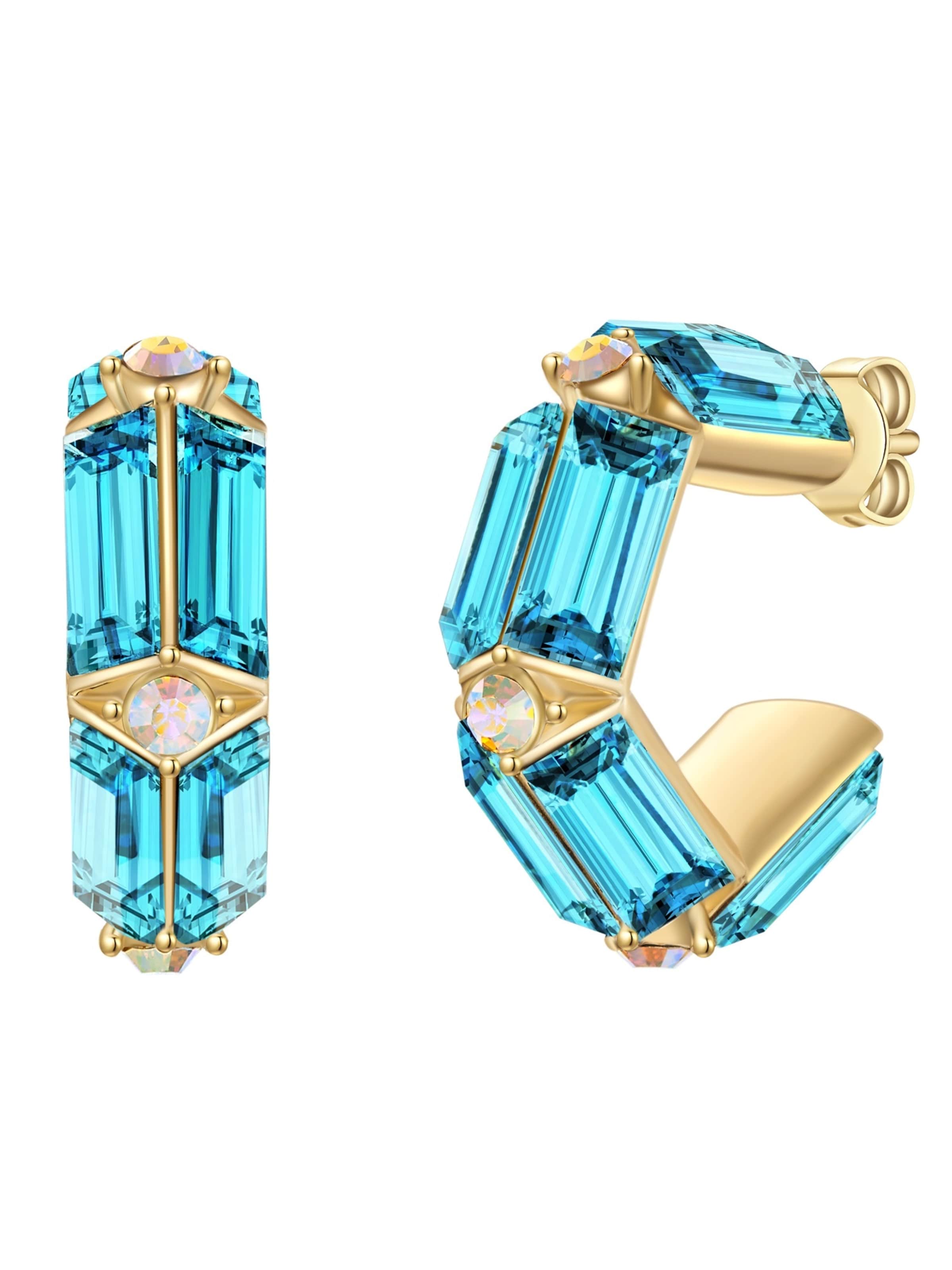 Yokoamii Earrings in Blue: front