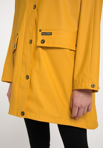 Schmuddelwedda Between-Seasons Coat in Yellow