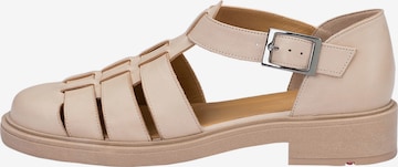Sandales LLOYD en beige : devant