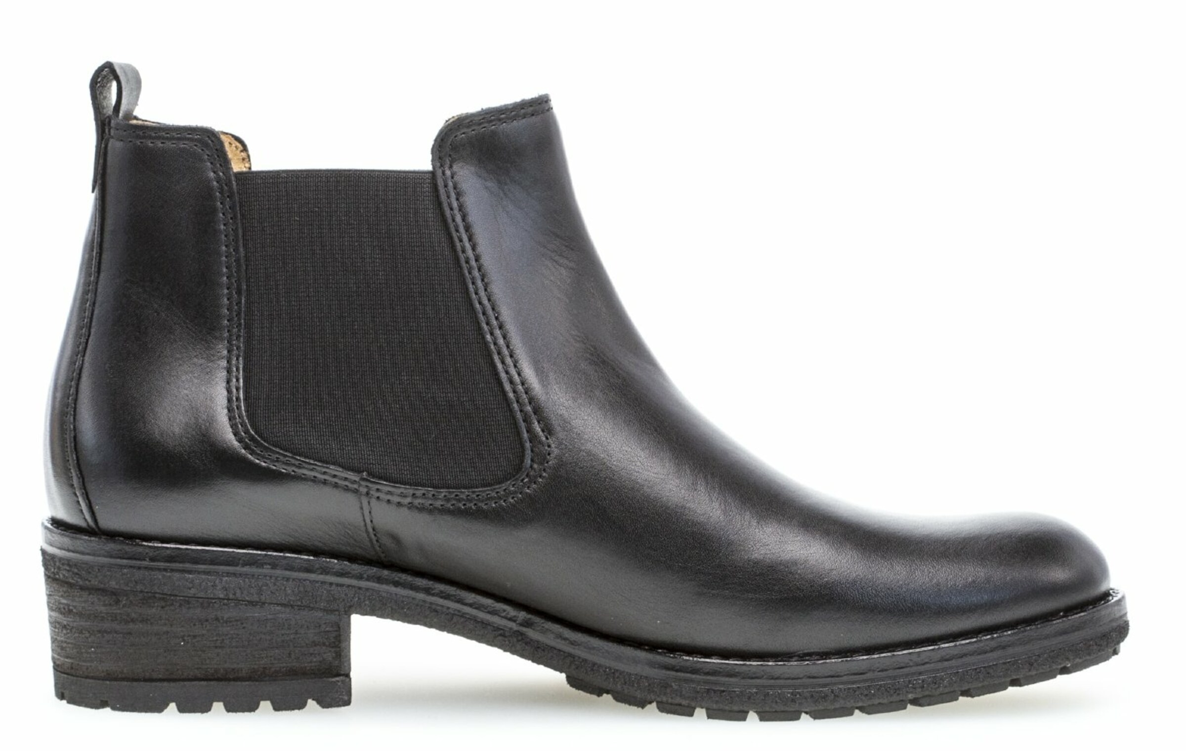 GABOR Chelsea Boots in Schwarz
