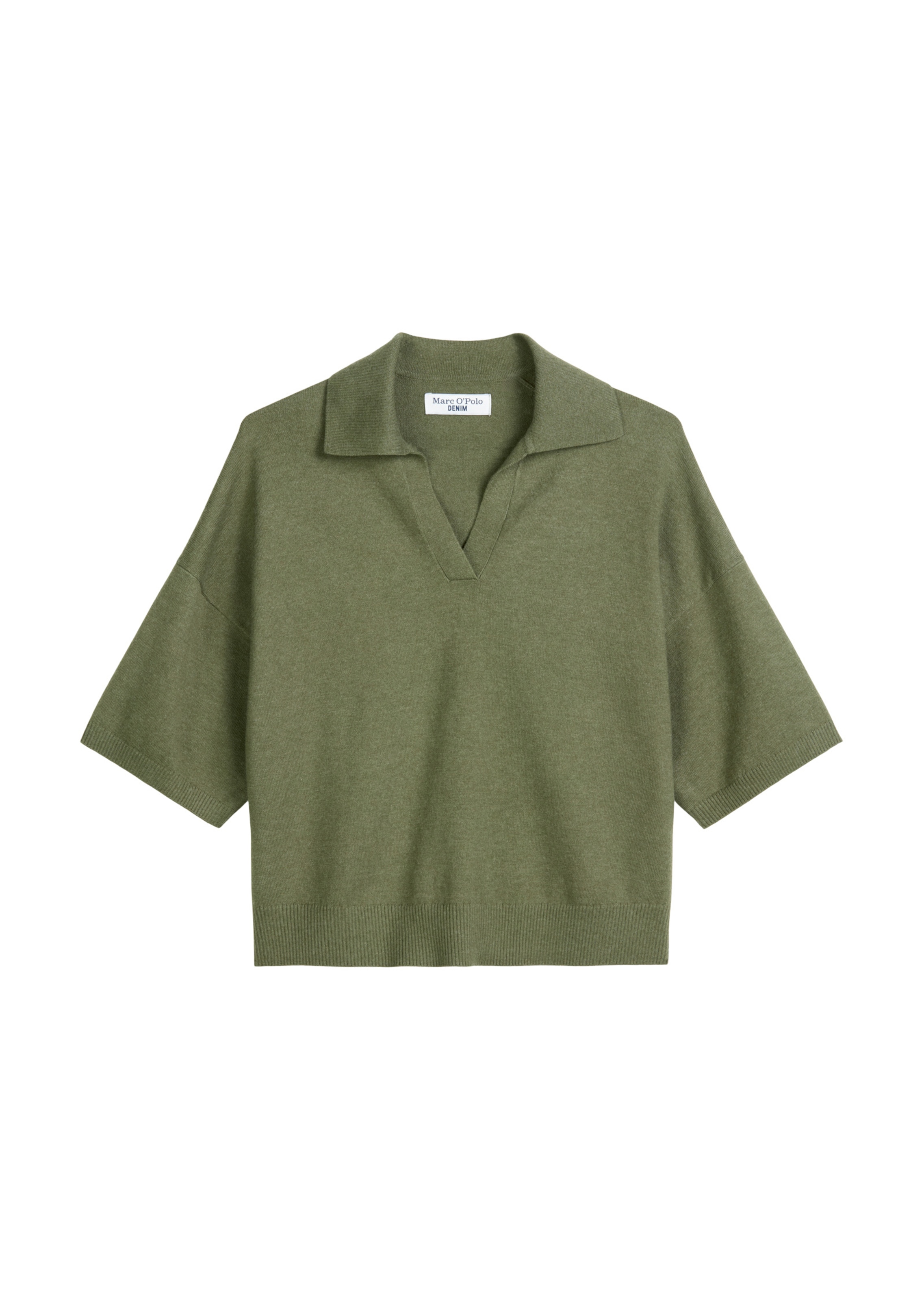 Marc O'Polo DENIM Shirt in Green: front