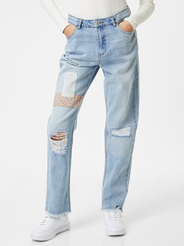 LMTD Loosefit Jeans 'FIZZA' in Blauw: voorkant