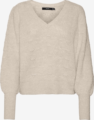 VERO MODA Sweater 'EYA' in Beige: front