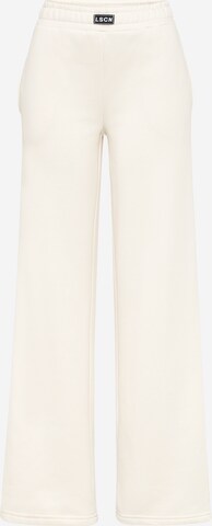 Wide Leg Pantalon LSCN by LASCANA en beige : devant