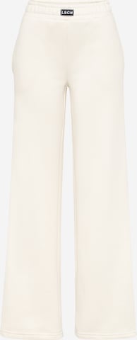 Wide leg Pantaloni di LSCN by LASCANA in beige: frontale