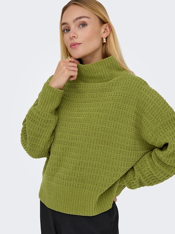 ONLY Pullover 'ONLGlobe' in Grün