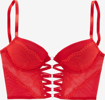 Corsetto di LASCANA in rosso: frontale