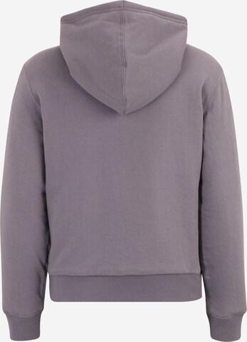 Gap Petite Zip-Up Hoodie in Grey