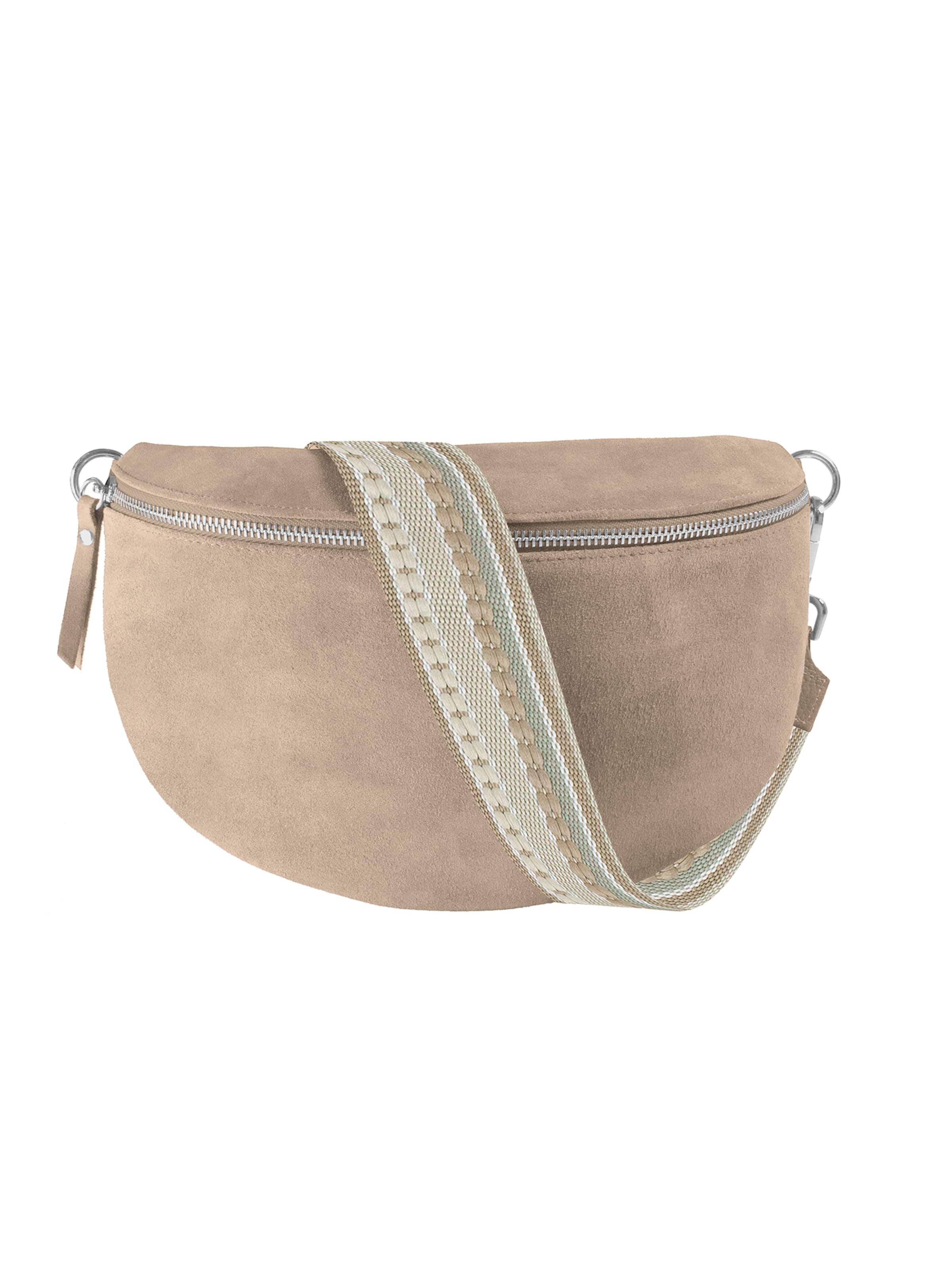 Sacs banane 'GAIA large' lePelou en beige : devant