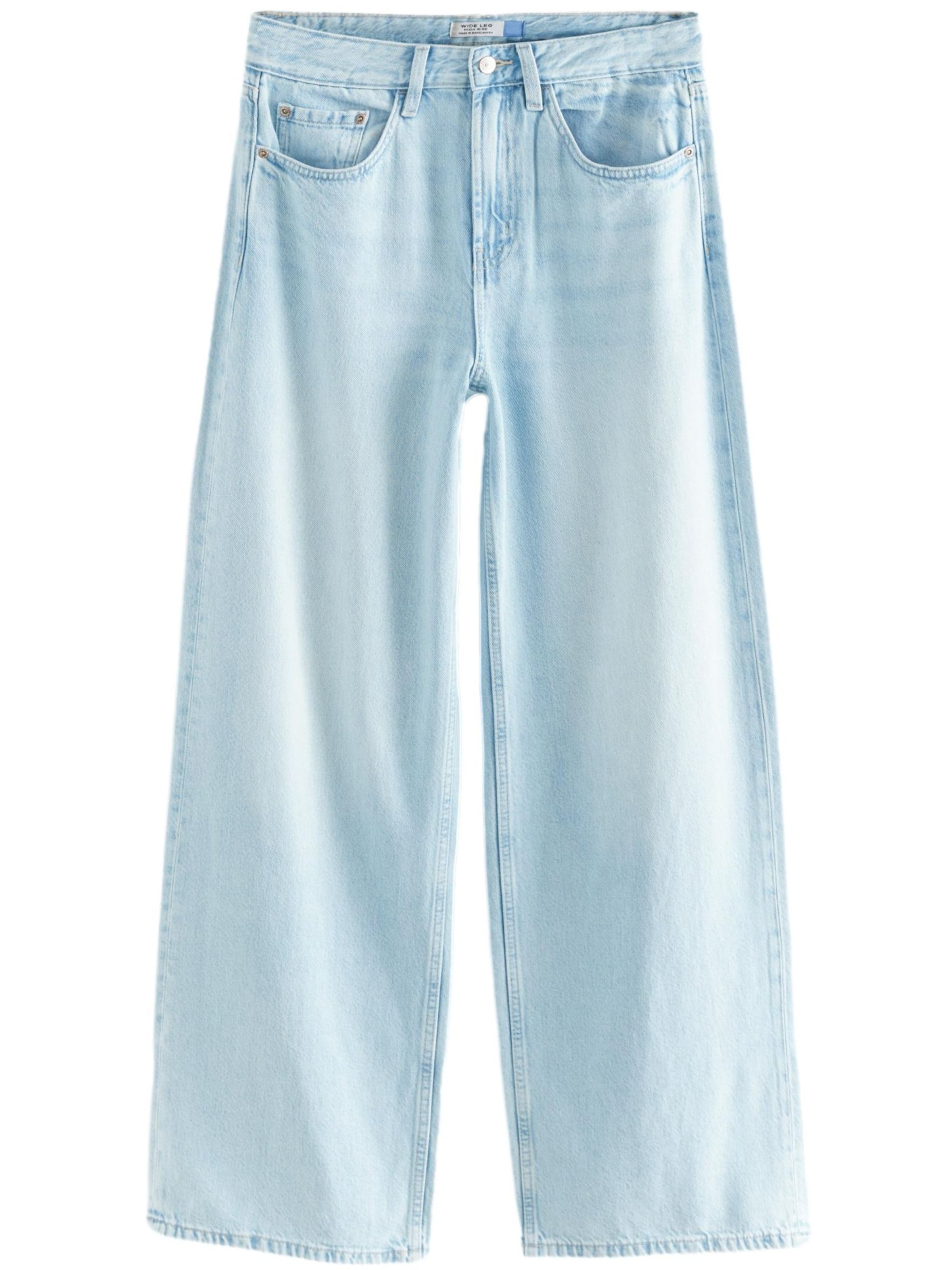 Next Широкий Джинсы в Синий: спереди