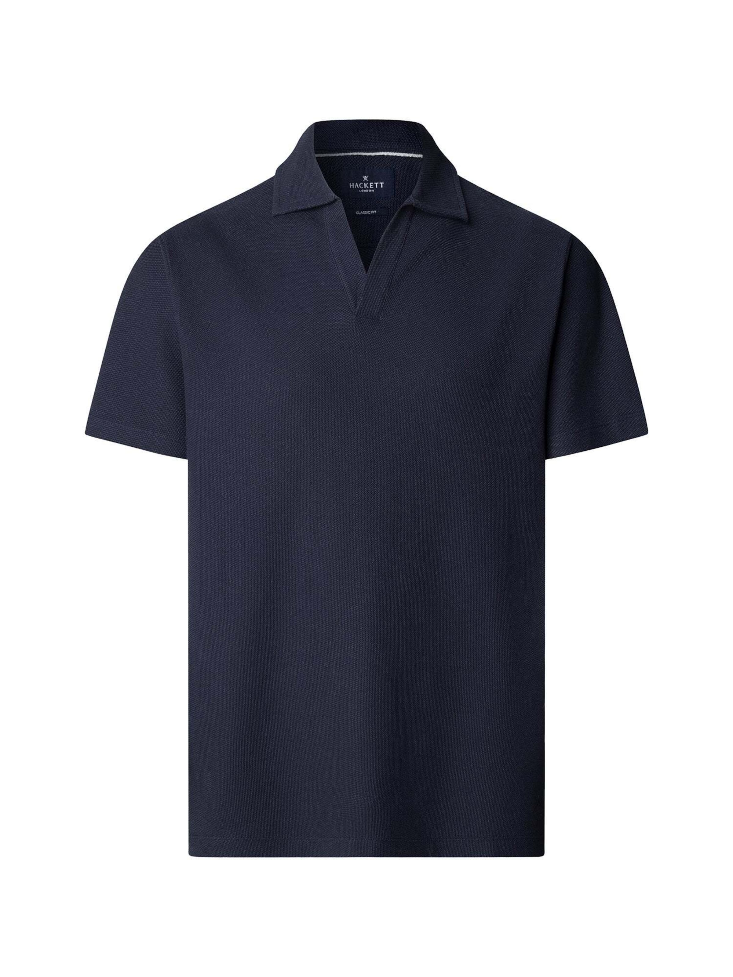 Hackett London Shirt 'Jonny' in Blauw: voorkant