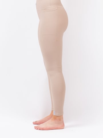 Eivy Skinny Workout Pants in Beige
