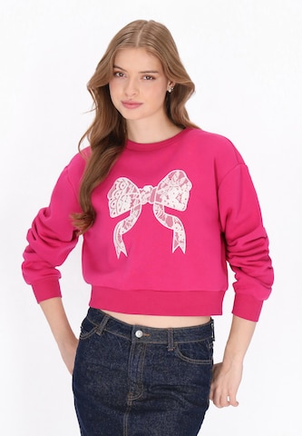 MYMO Sweatshirt in Pink: Vorderseite