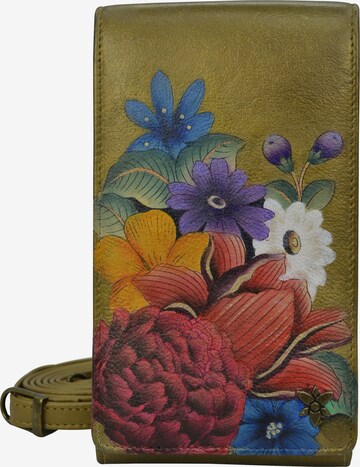 ANUSCHKA Wallet 'Dreamy Floral' in Mixed colors: front