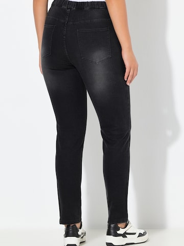 Skinny Jeggings 'Sienna' Ulla Popken en noir