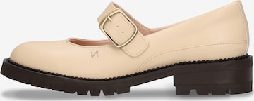 Scarpa stringata di nae Vegan Shoes in beige: frontale