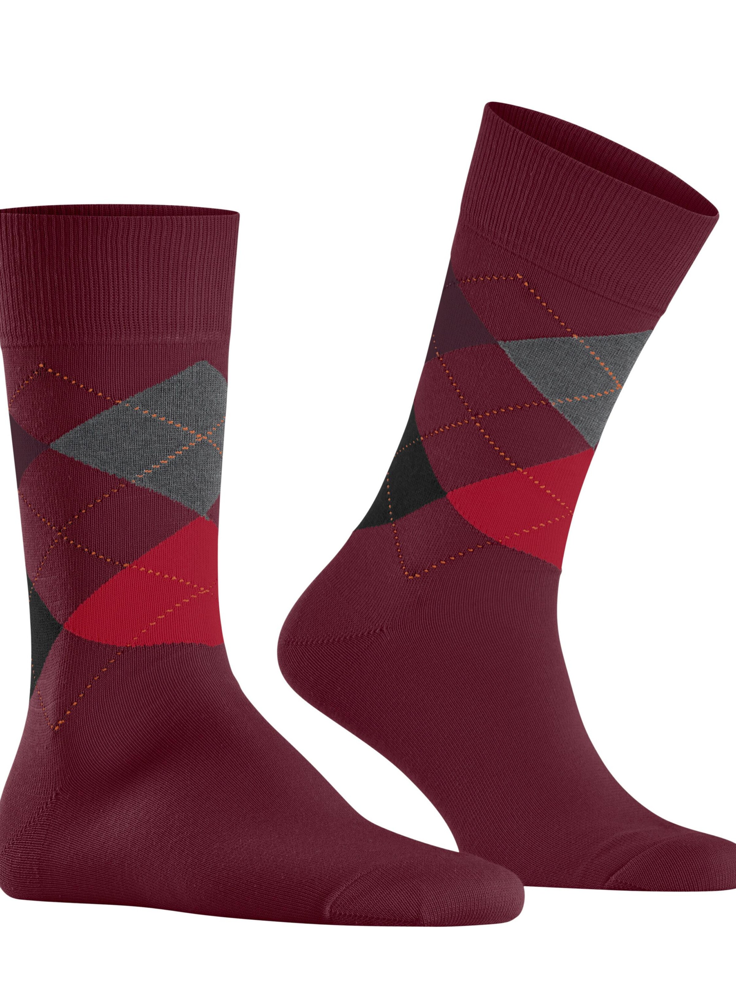BURLINGTON Socks 'King' in Red