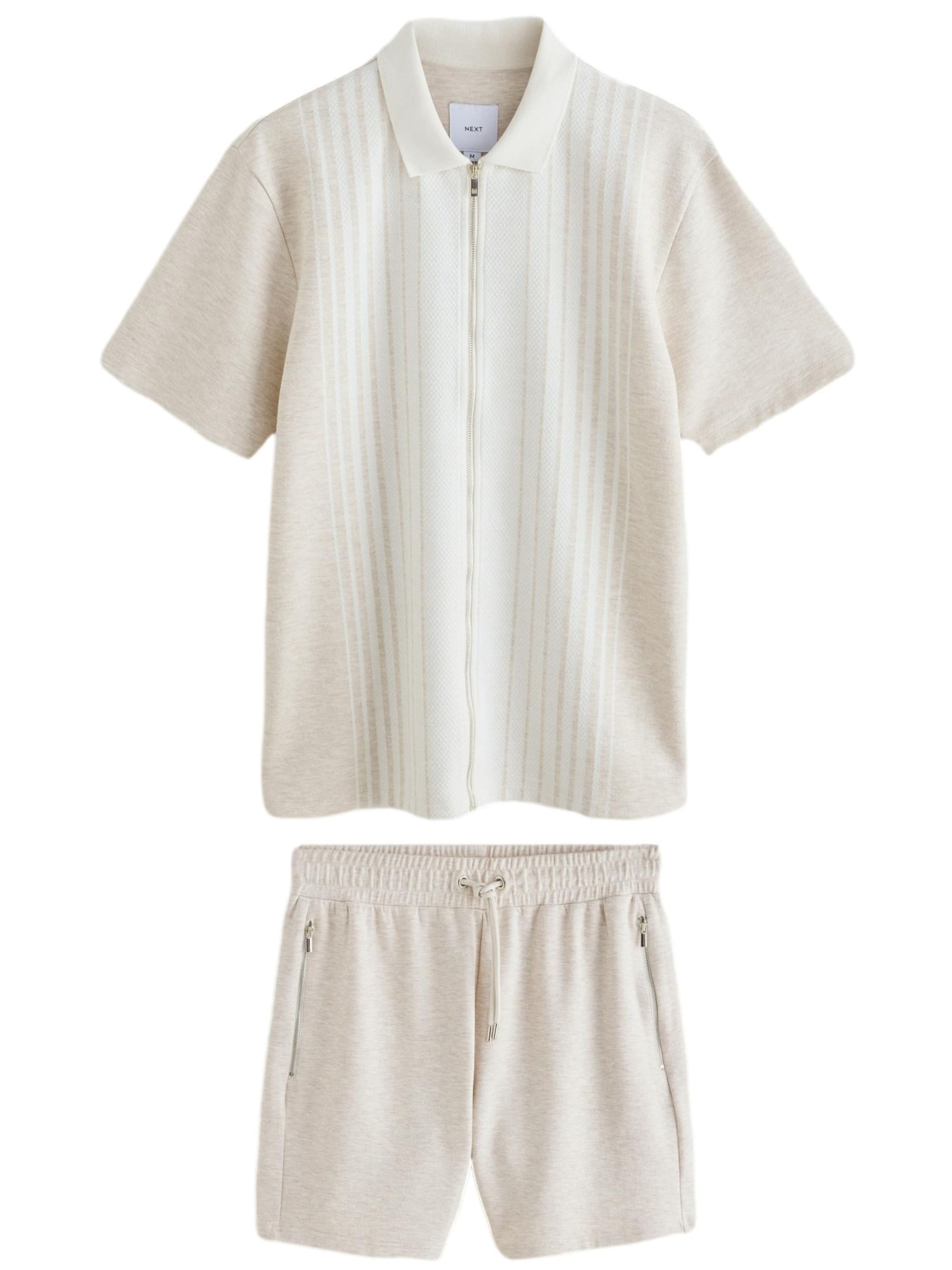 Next - Fato de jogging em bege: frente