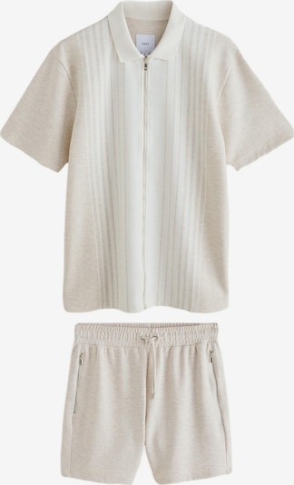 Next Juoksupuku värissä beige / valkoinen, Tuotenäkymä