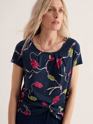 Seasalt Cornwall Blouse 'Appletree' in Blauw