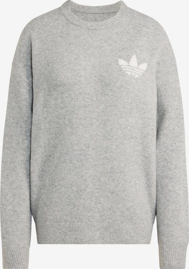 XS dydžio Megztinis 'Athletic Dept' iš ADIDAS ORIGINALS, spalva – pilka / balkšva, Prekių apžvalga
